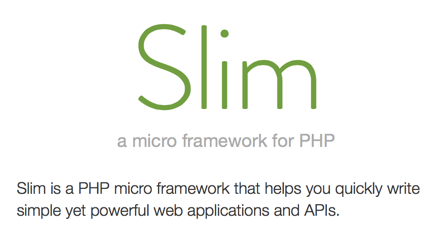 发现了一个不错的PHP框架Slim