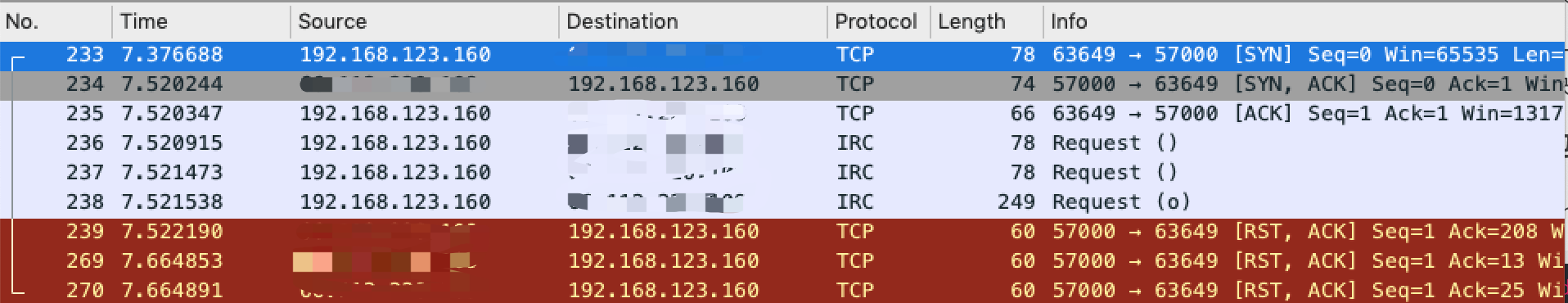 wireshark 抓包